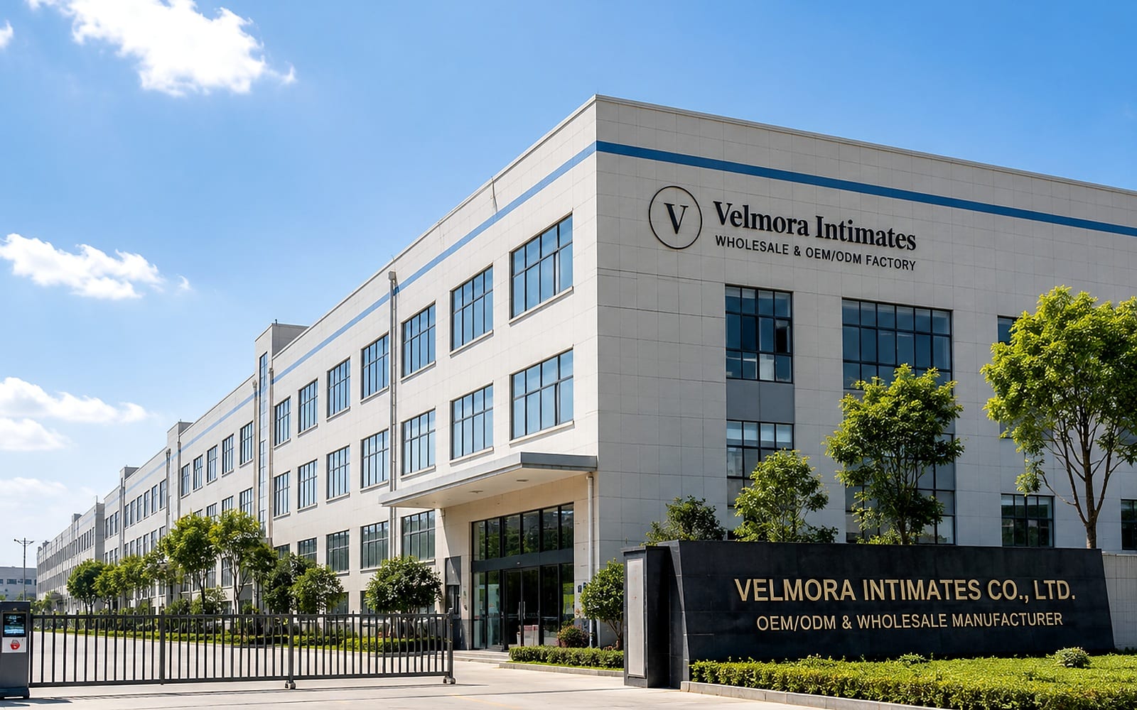 Velmora Intimates factory production and supply chain support